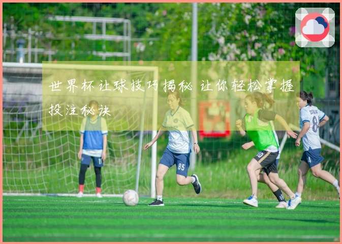 世界杯让球技巧揭秘 让你轻松掌握投注秘诀